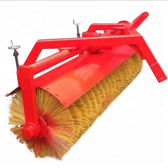 High Quality ! Farm/Garden Tractor / ATV Mounted Road Sweeper / Broom / Plow Exported Worldwide
