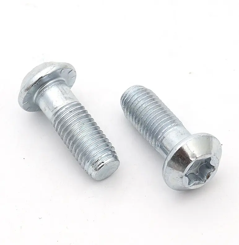 S12x30 triangular thread round torx head screws grade 10.9 for 4545 profile slot 10