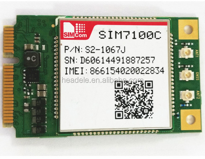 Недорогой 3g 4G LTE FDD/TDD Модель zte SIM7100 беспроводной fdd lte модуль ноутбук для android windows linux