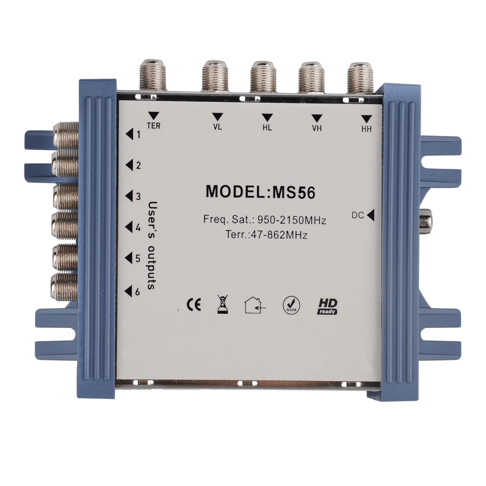 5 в 6 выход спутниковый мультипереключатель 5x6 multiswitch для отель квартира и подписчиков
