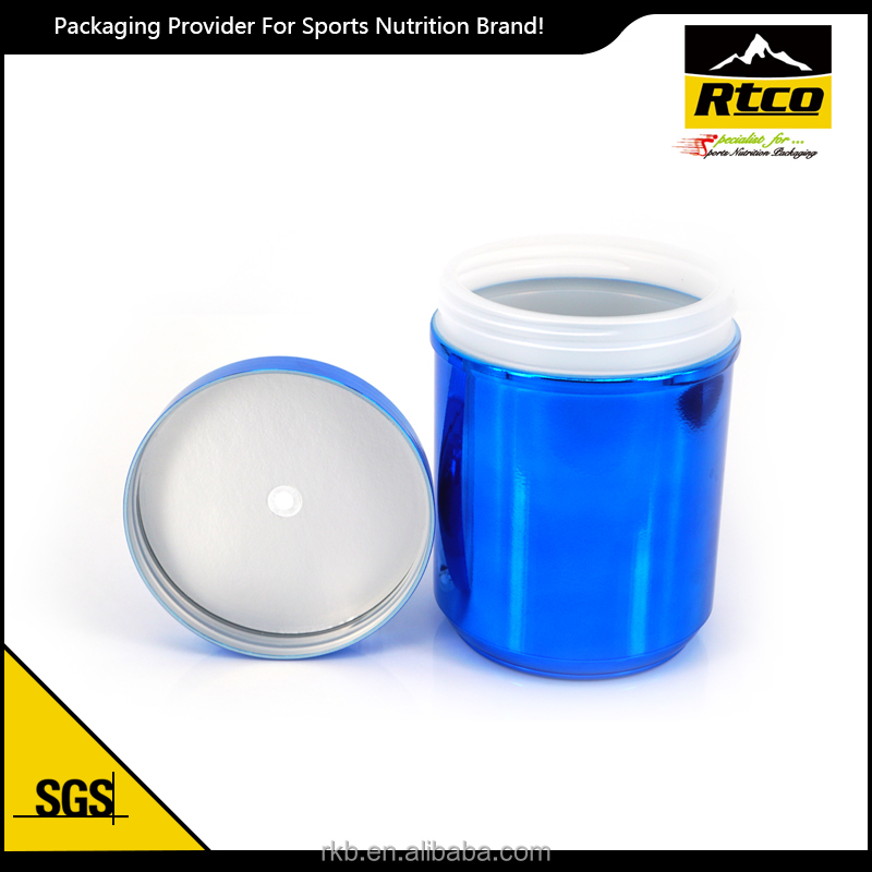 RCTO пищевого пластика hdpe хромирование пластика jar