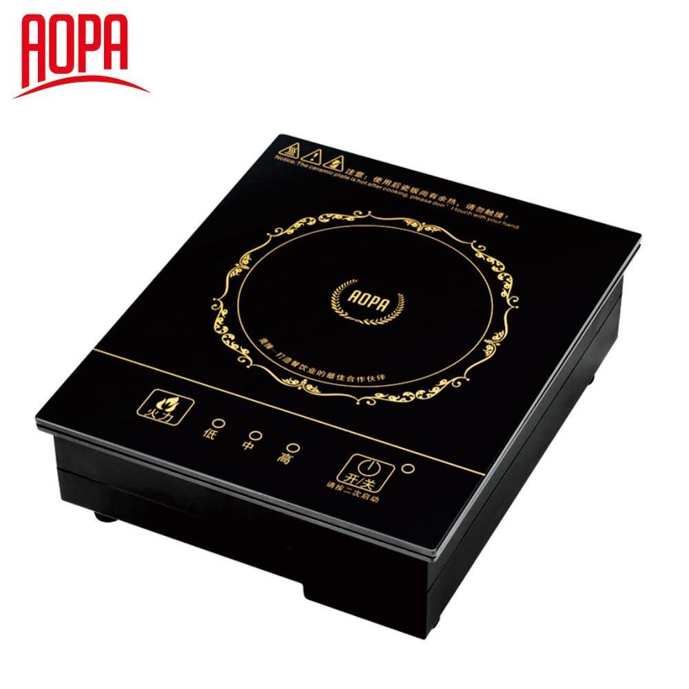 AOPA commercial restaurant built in hot pot induction cooktop