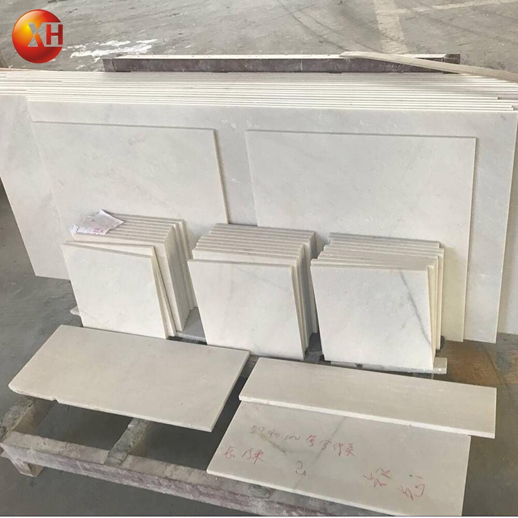 High Quality Custom Low Price White Marble Tile