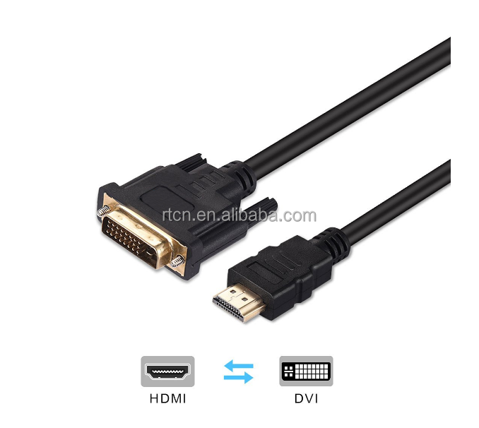 Высококачественный аудио-и видеокабель HDMI-DVI с китайского завода