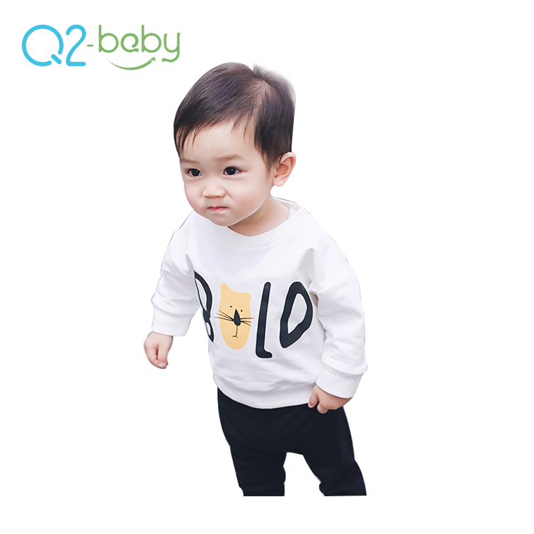 Q2-baby по оптовой цене из Китая, в наличии с фабрики, одежда для малышей, Повседневная рубашка для маленьких мальчиков, топы