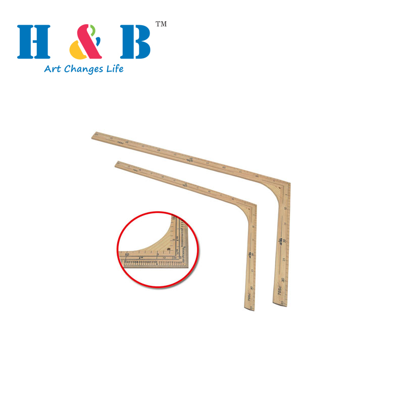 Deaginer деревянный измерения слишком L 24*12,5 дюймов L-площадь ru L er