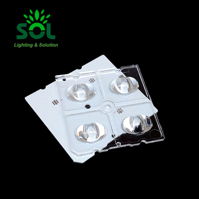 120 градусов светодиодный модуль 3535 SMD оптический COB Led объектив для уличный светильник