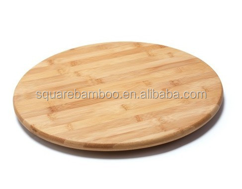 Lazy Susan Chip and Dip Set Rotating Bamboo Tray