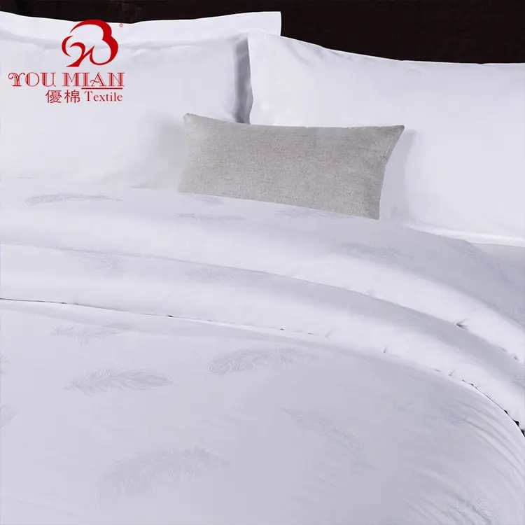 Hotel Linen 100% Egyptian Cotton 4pcs Hotel Bedding Set Bed Linen