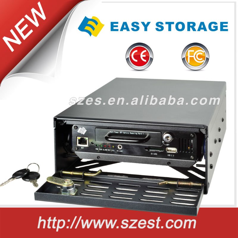 4CH MDVR Автомобильный Регистратор HDD + H.264 + FULL D1 + GPS/GLONASS +G-Sensor + PTZ Камера