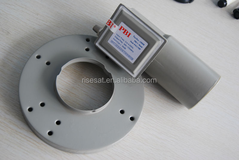 Универсальная C-лента LNB C-band с двойной поляризацией lnbf