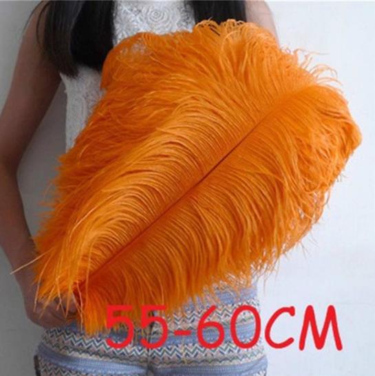 Оптовая продажа, белые страусоые Feather65-70cm цвета перья страуса перо украшения