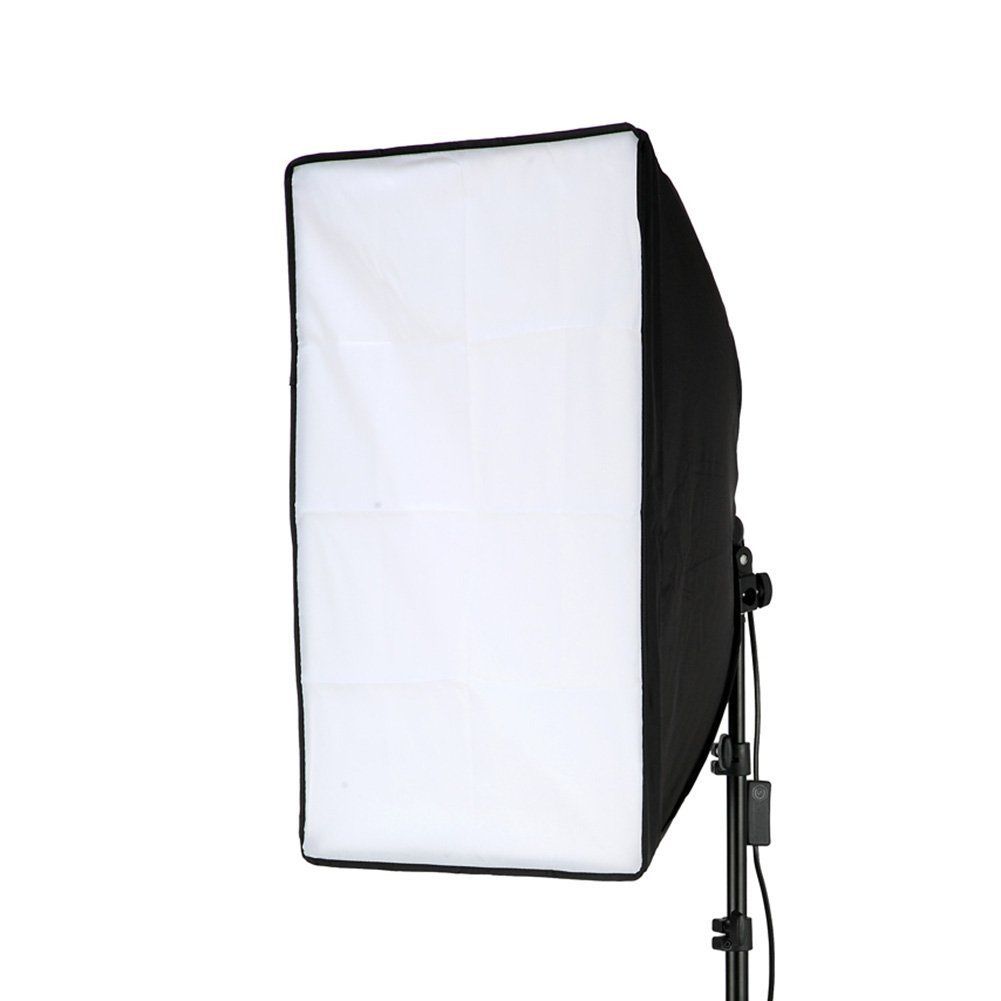 50x70 см/20 "x 28" Большой софтбокс студийный свет софтбокс FY188-2 благодаря четырем лампам терминал
