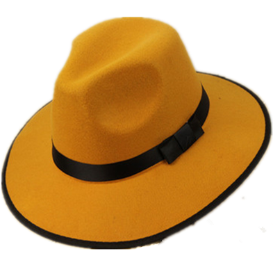 custom felt hand made wool fedora hat