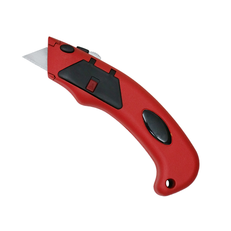 Цинковый сплав squeeze безопасности нож Box Cutter