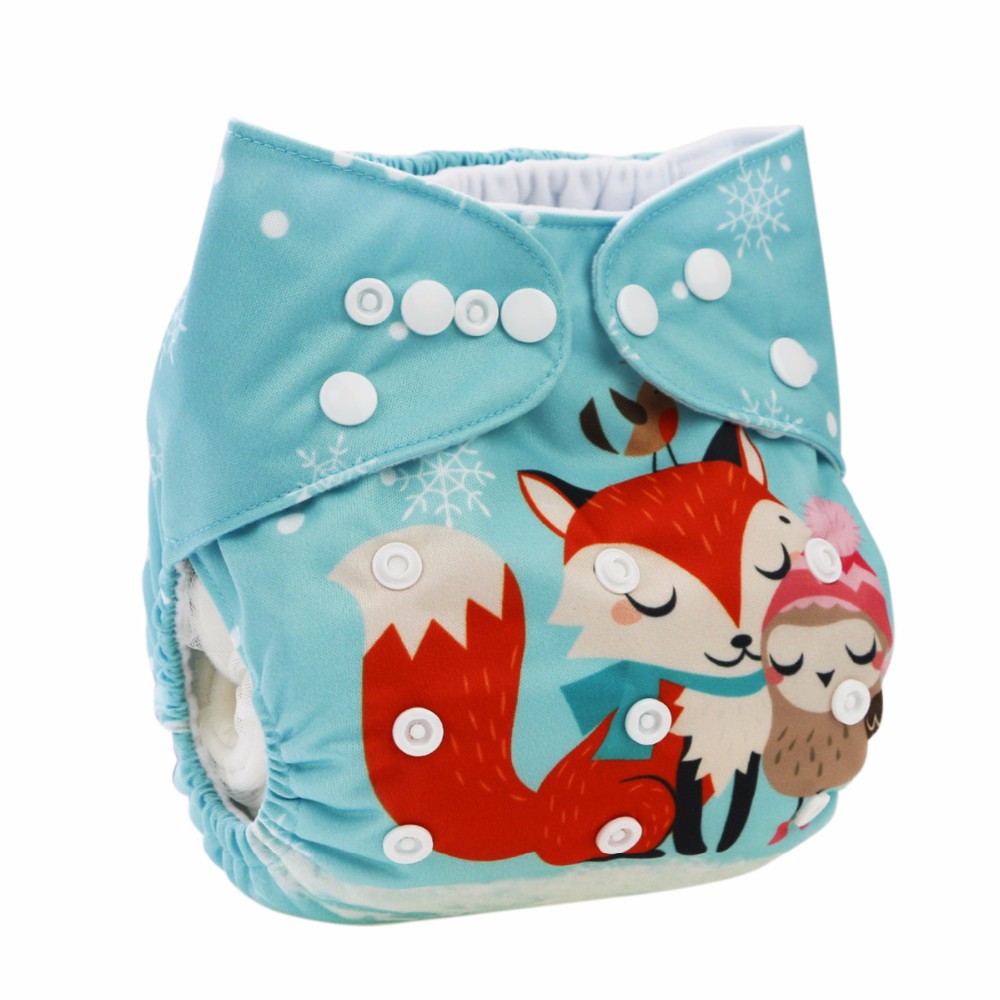 Washable Sleepy Baby Cloth Diaper