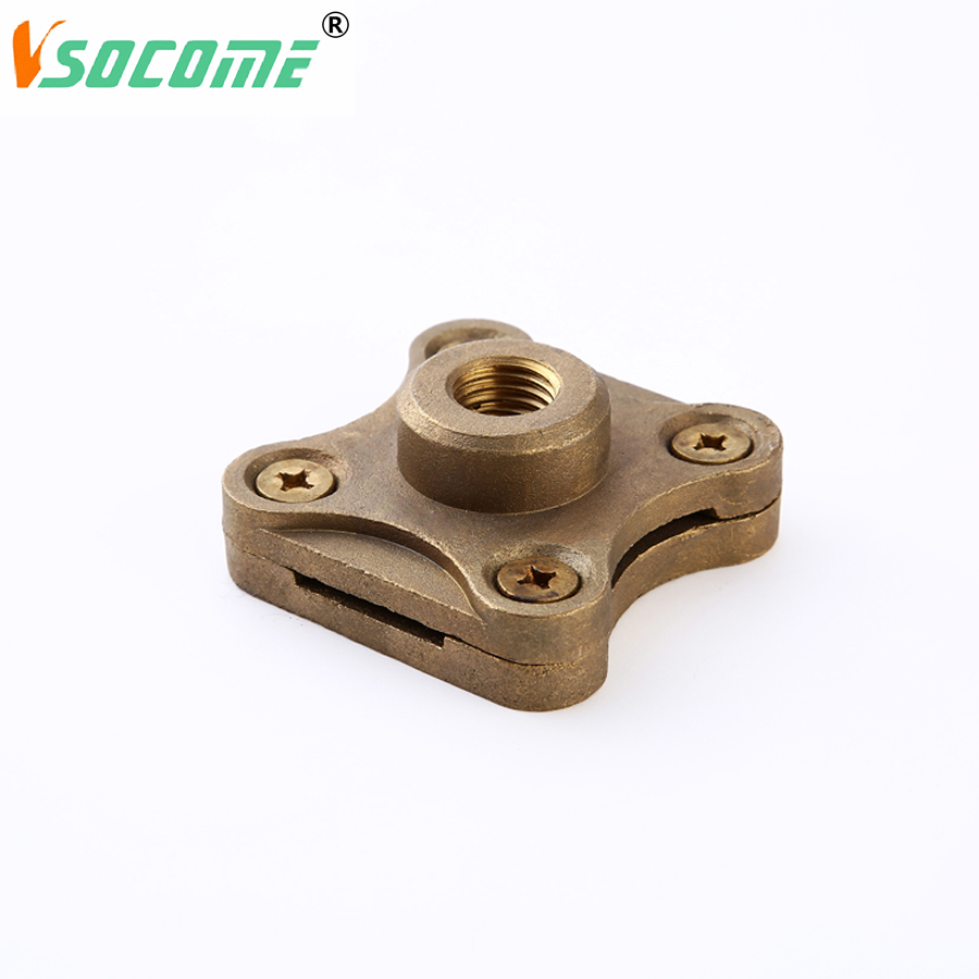 Латунная Базовая пластина Air Termination Rod Base Lightning Rod Base