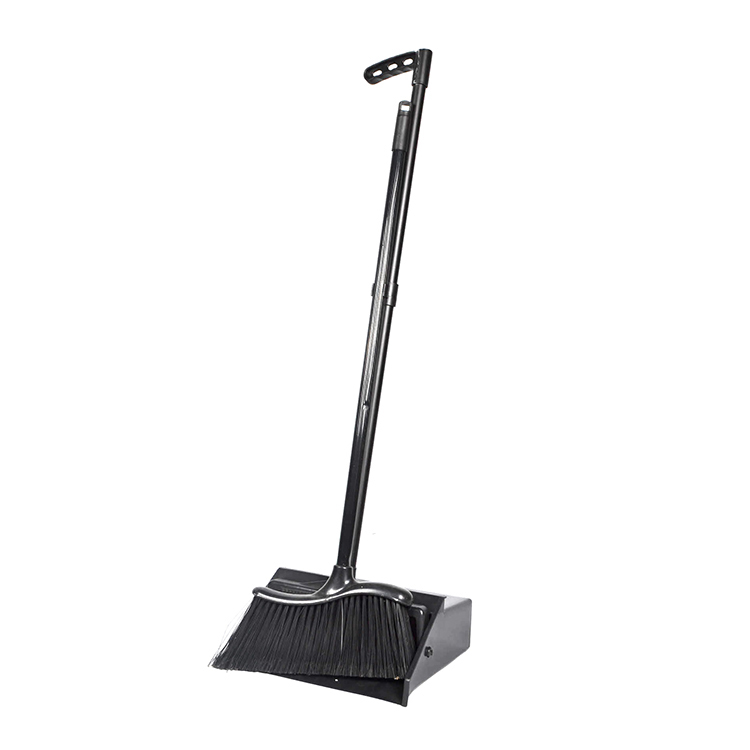 Multifunctional long handle plastic cleaner tool dust broom dustpan suit