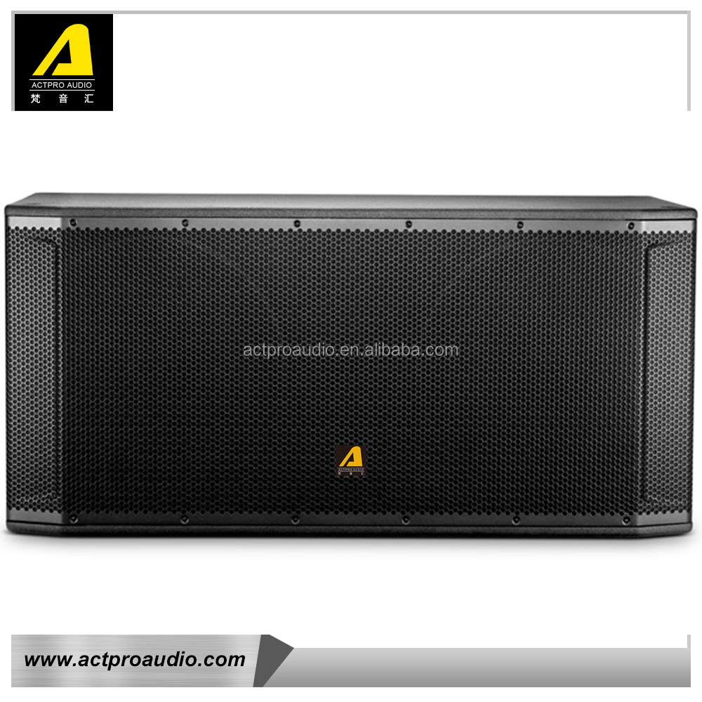 SRX828SP 18 "Двойная автономная сабвуферная система Actpro с динамиками