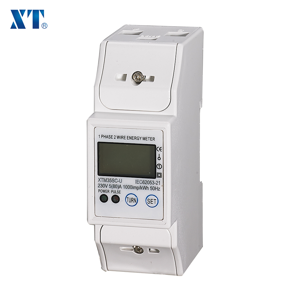 ENERGY METER EXPERT / Single phase din rail digital modbus smart remote kwh energy meter