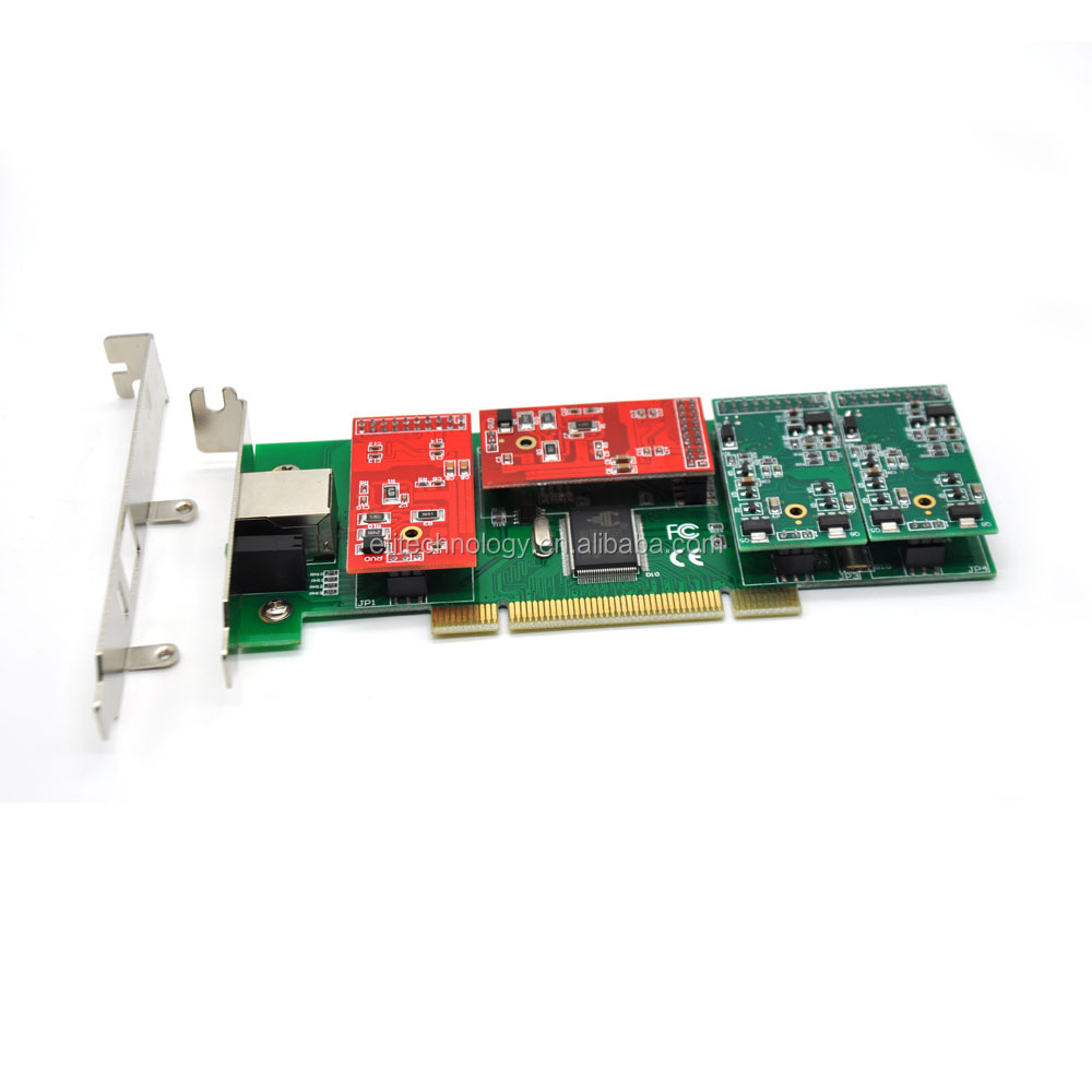 Аналог звездочки карты TDM410PL 4 FXO/FXS интерфейса PCI Voip Digium 2U версия
