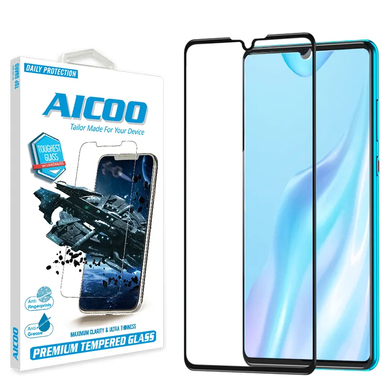 Aicoo Mobile Phone Tempered Glass Screen Protector Full Protective Screen Protector For Iphone XS XR XS MAX With Retail Package