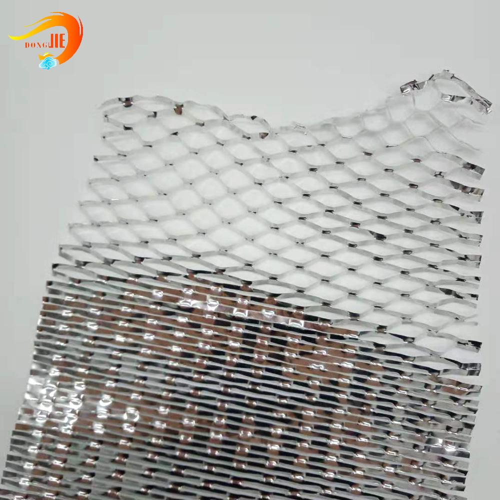 0.1mm Aluminum Foil stretch metal mesh product