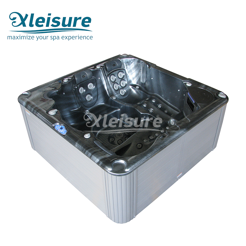 Good quality 4 person spa bathtub 2 recliner tub for wholesale
