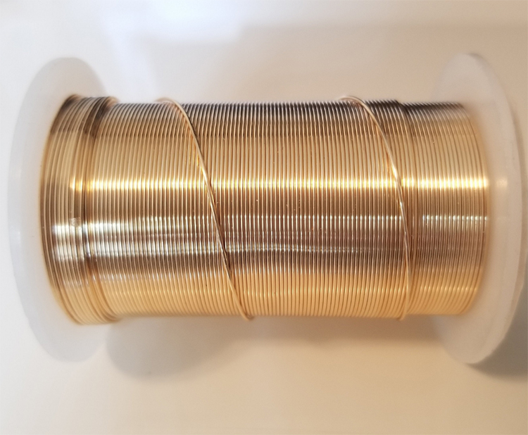 Одежда высшего качества никогда не увядает ювелирные изделия Wiregold покрытием медный провод 26 колеи для DIY ювелирных изделий