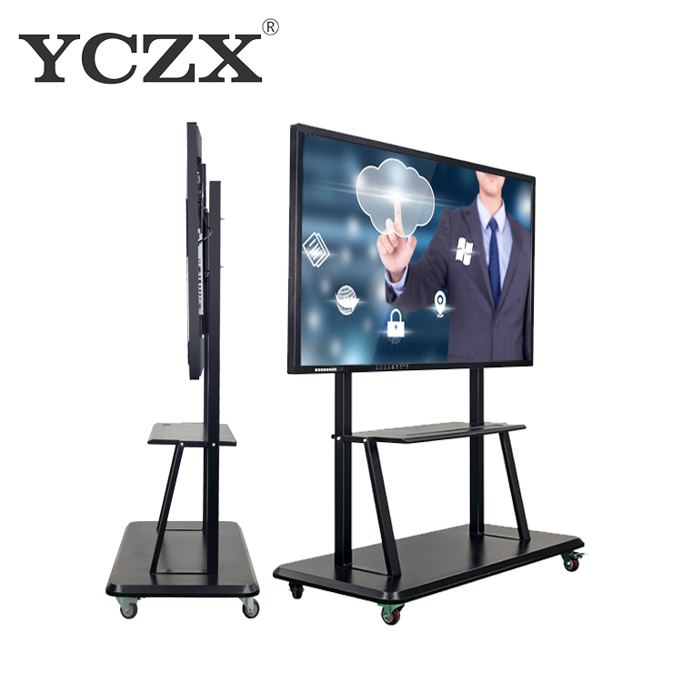 2017 new 86 inch conference interactive whiteboard touch all in one lcd panel with infrared mini pc wireless