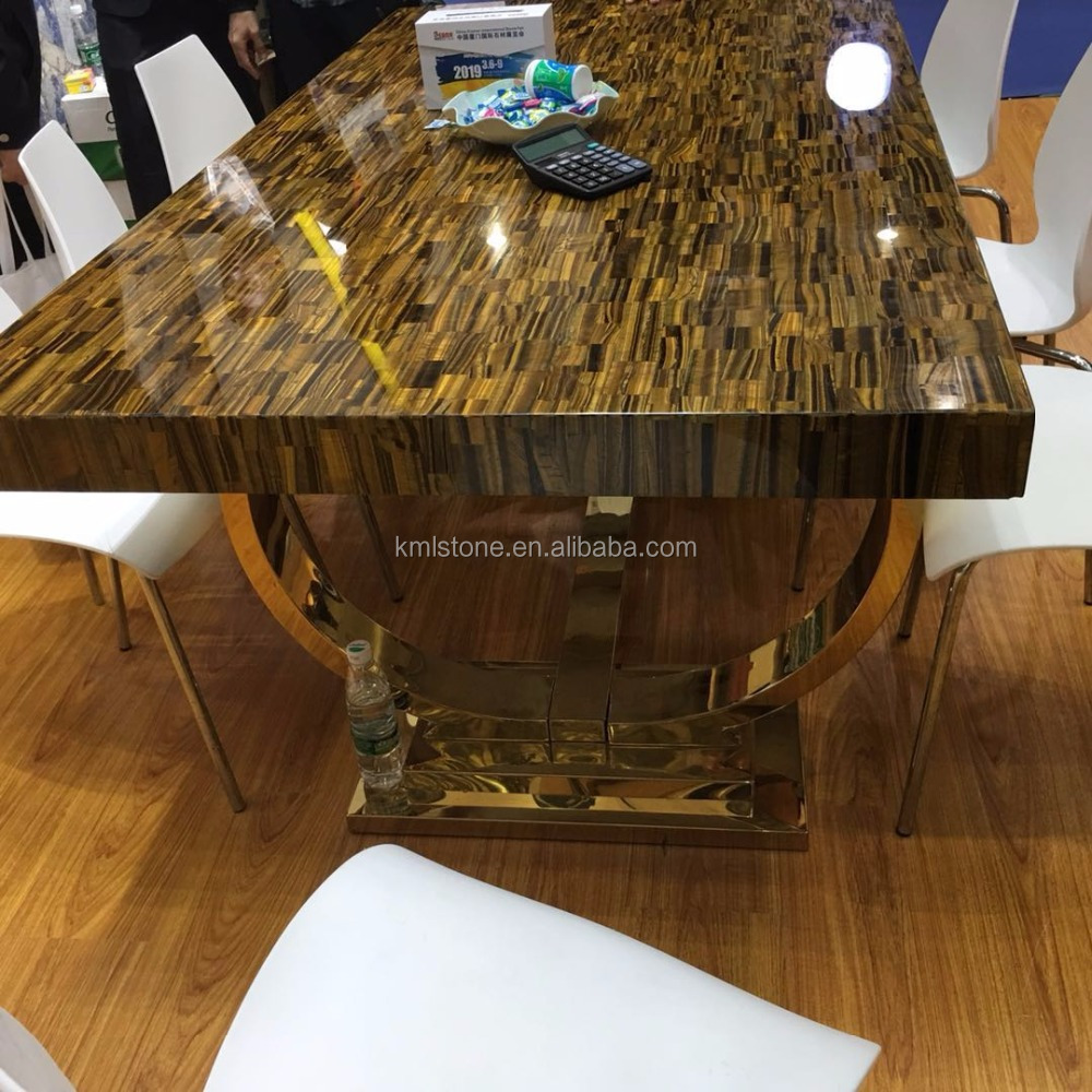 Polished Backlit Gemstone Countertops