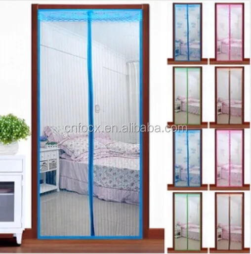 Instant Screen Door mosquito net / Magnetic door Curtain / fly screen door