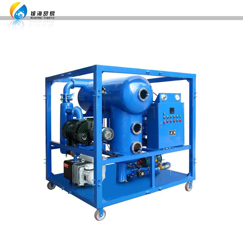 Portable Double Stage Vacuum Used Mobile Transformer Oil Recycling Purifier/Filter Machine