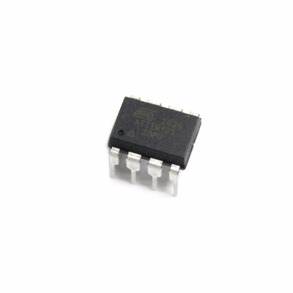 Микроконтроллер IC 8-Bit 20MHz 8KB (4K x 16) FLASH 8-PDIP ATTINY85-20PU электронные компоненты