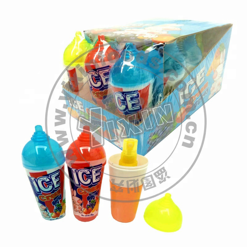 Новый мороженое бутылки мармелад с спрей