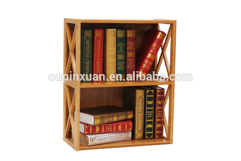 мини антикварной бамбука книжной полкой с sqs, bamboo полка
