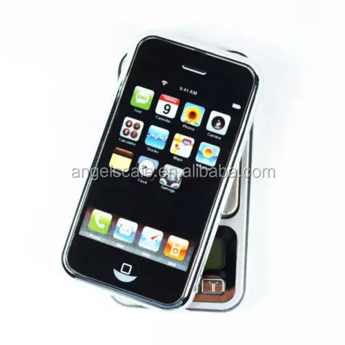 Iphone design 0.01g CE digital gold pocket jewelry scale phone