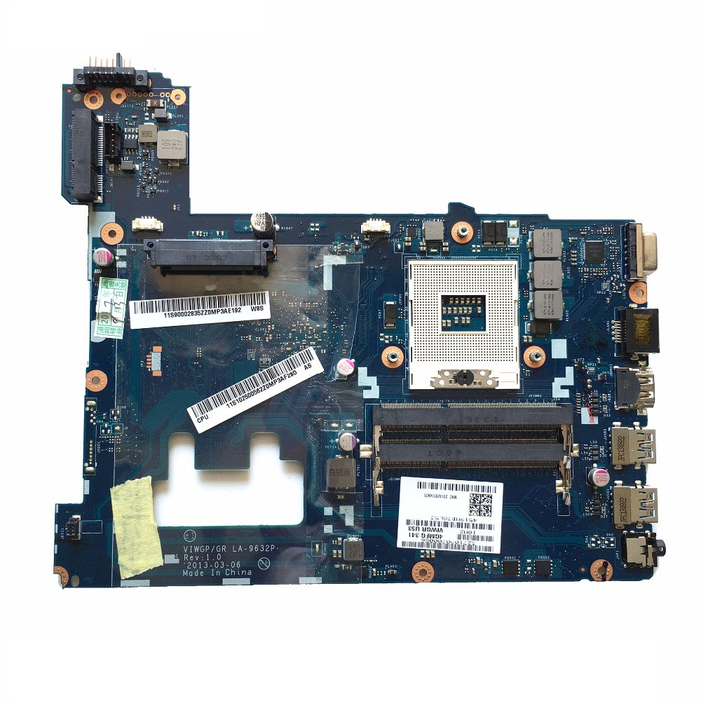 Материнская плата для ноутбука Lenovo G500 HM76 DDR3 FRU 90002835 LA-9632P 100% протестирована Быстрая доставка