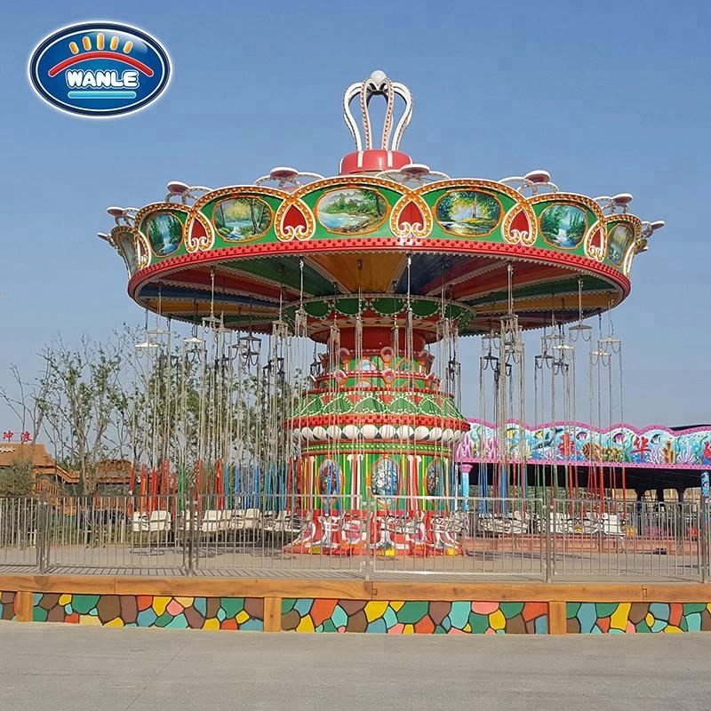 Wanle professional luna park rides flying chair, распродажа стульев для аттракционов