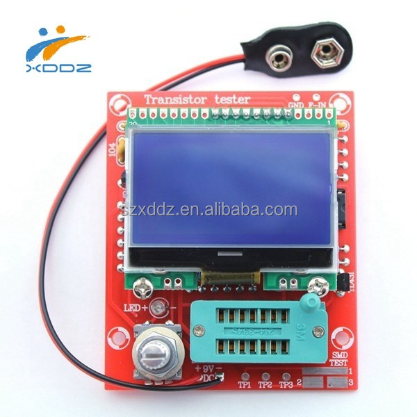 Тестер транзисторов M328 LCD 12864, набор для самостоятельной сборки, измеритель емкости диодного триода LCR ESR