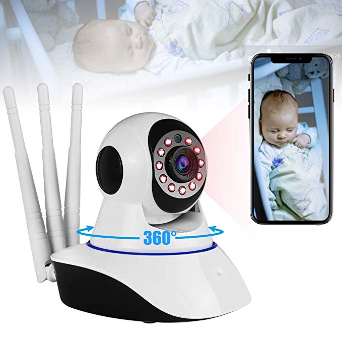Горячая Распродажа 1080P Wifi IP H.264 двухстороннее аудио PTZ 2MP умная беспроводная видеокамера для наблюдения за детьми