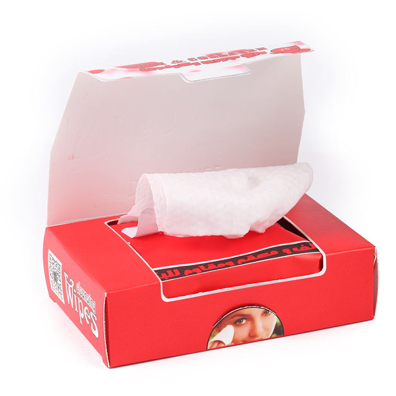 Factory Outlet Леди лица натуральный макияж Remover салфетки очищающие Towelettes