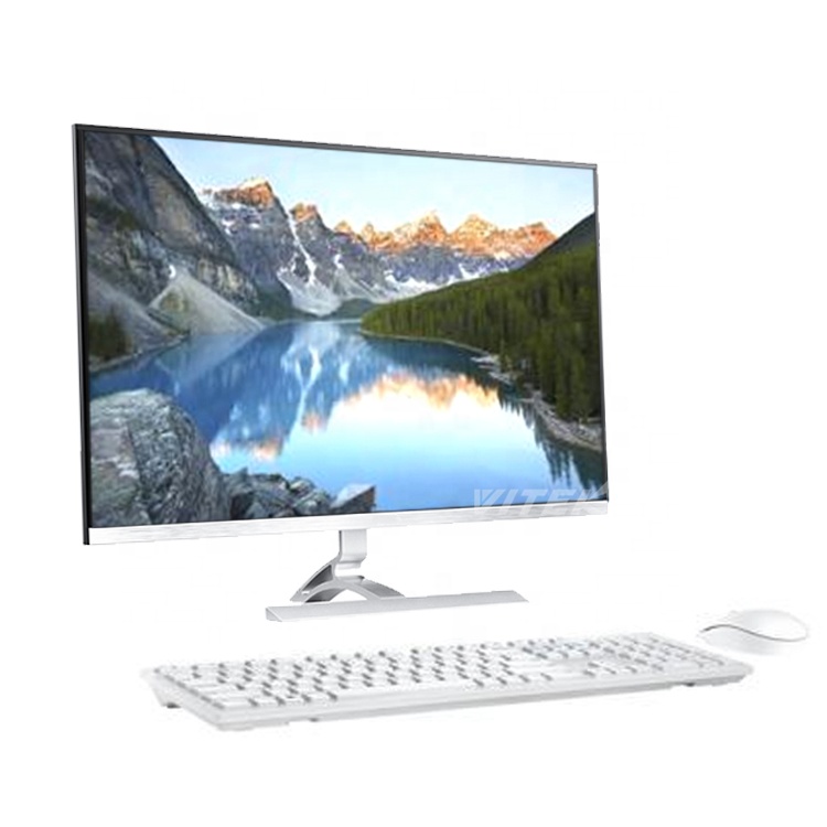 Дешевые Aio I3 I5 I7 все-в-одном Barebone шт комплект настольного компьютера Selfie stick штатив Стенд Mini панель моноблок сенсорный экран все в одном ПК 21,5