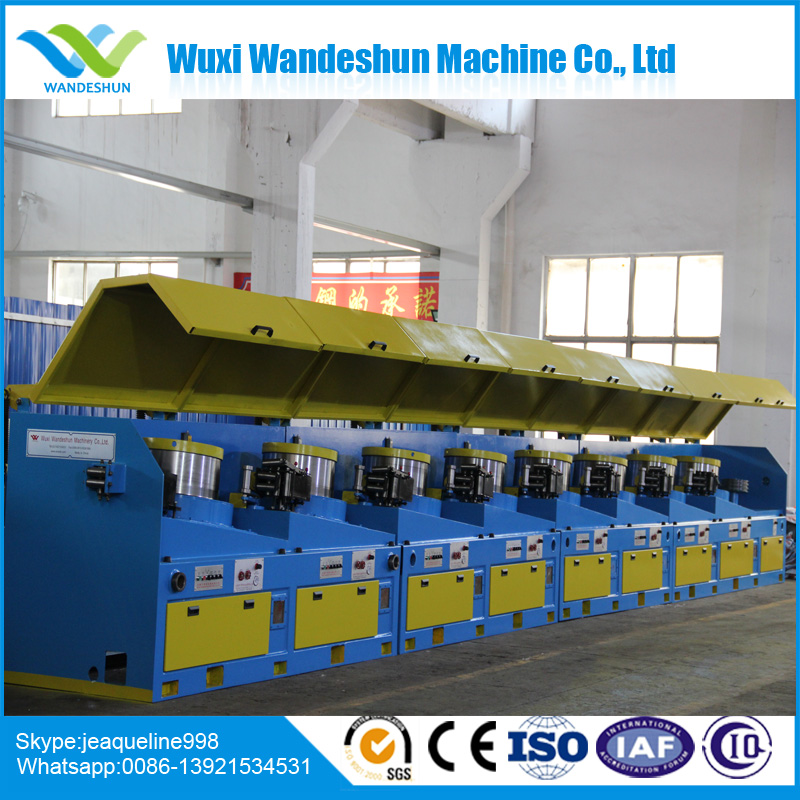 2018 новый тип WUXI wandeshun гибкая машина для волочения проволоки