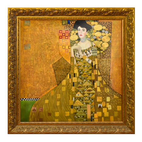Gustav Klimt ручная роспись абстрактный холст настенное искусство известная Австрия фигурка красивой женщины картина маслом Воспроизведение