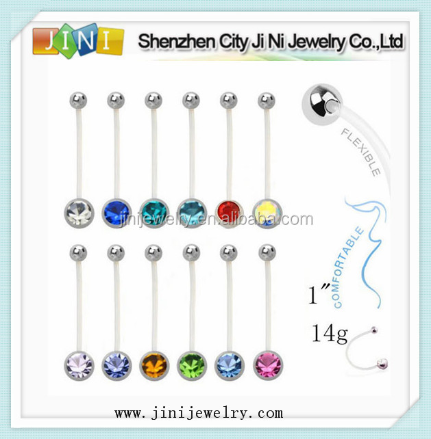 Zwangere navelpiercing