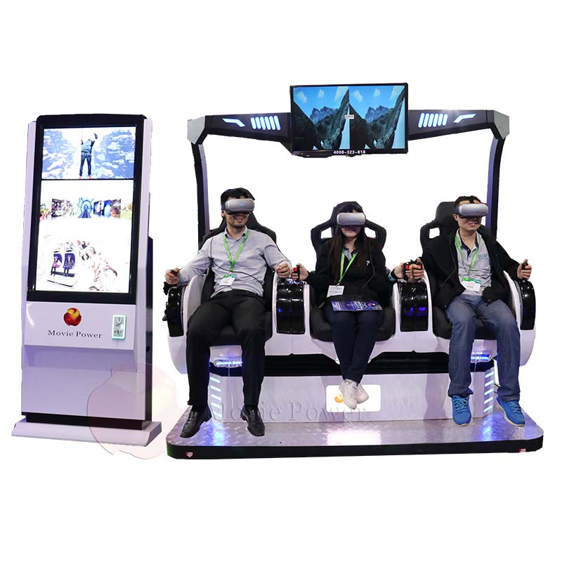 VR-симулятор, игровой автомат VR3Q 9d vr, гоночный симулятор vr 9d