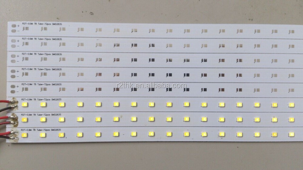 Индивидуальный OEM или ODM светодиодный панельный светильник smd, Алюминий pcb led 2835