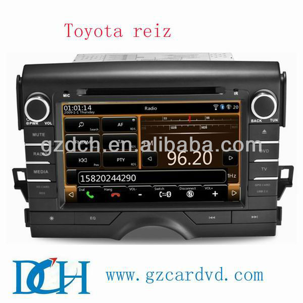 2 din windows xp автомобильный ПК для toyota reiz WS-8616