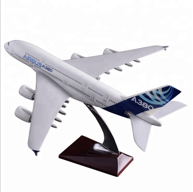 Оптовая продажа пользовательские A380 пластиковая модель самолета и A380 самолет бизнес подарки и ABS модель A380 самолет